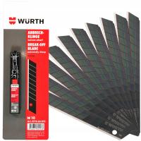 Ostrza do Noży Tapicerskich do Tapet 9 mm 10 sztuk CZARNE SUPER OSTRE