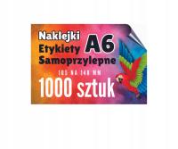 A6 наклейки самоклеющиеся этикетки 1000 шт.