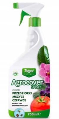 Agrocover Spray 750 ml TARGET zwalcza mszyce, przędziorki, czerwce