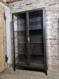 Szafka metalowa Loft - po renowacji, medyczna Industrial