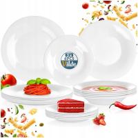 Набор посуды полный набор сервиз Обеденная тарелка тарелки глубокий десерт 18el