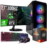 Zestaw komputerowy Gamer Master Ryzen 7 5700X 32 GB SSD 1 TB RTX 5060 8 GB