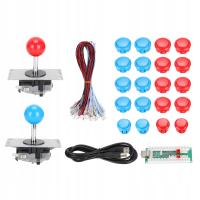 Joystick DIY USB Akcesoria do Gier dla Windows i Android dla 2 Graczy