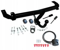 Hak holowniczy Bizub Hak-Pol odkręcany 7 pin do FIAT Panda 2