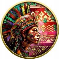 2023 Libertad Aztec Women - srebro, złoto - 1oz