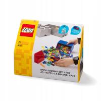 LEGO zestaw szufelek z rozdzielaczem niebieska/czerwona