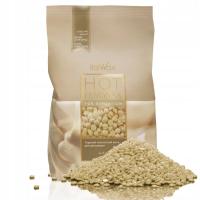 Wosk twardy do depilacji bezpaskowej czekolada ItalWax White Chocolate 500g