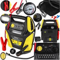 Prostownik Asaka 5w1 z rozruchem, kompresorem i powerbankiem LED