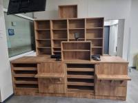 Счетчик магазина импульсная продажа стойка регистрации кассовый аппарат стол надставка