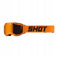 GOGLE na crossa quada SHOT ASSAULT 2.0 SOLID ORANGE KTM LUSTRZANA SZYBKA