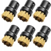 6x SZCZOTKA MOSIĘŻNA do parownicy Karcher SC 1 2 3 4 5 do fug szczotka