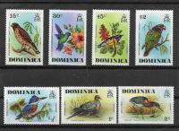 Dominika xx M823 fauna ptaki MNH VF