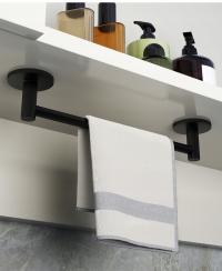 PRAKTYCZNY RELING KUCHENNY WIESZAK 60cm CZARNY MAT LOFT