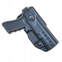 Kabura Kydex Glock17/19, Canik TP9v2 SLS na pas obniżana LVL3