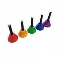 Dzwonki z rączką chromatyczne w kolorach Bum Bum Rurki