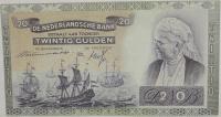 17.aj.Holandia, 20 Guldenów 1941, P.54, St.2-