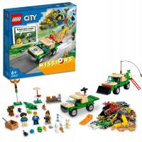 LEGO CITY AUTO 2W1 NA RATUNEK ZWIERZAKOM SAMOCHÓD TERENOWY AUTO TERENOWE