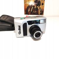 Ładny Analogowy Aparat KOMPAKTOWY ROLLEI Giro 70 Rolleigon 38-70mm