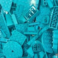 LEGO Lazurowe/Medium Azure Klocki 100g / 0,1 kg Mix elementów