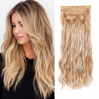 Клип в наращивание волос как натуральный 60 см