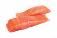 Stek z łososia wędzony na gorąco bogaty w kwasy tłuszczowe omega-3 0,5kg