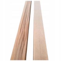 Kantówka Bukowa Drewniana 5,5x5,5 100 cm - Przebarwiona Słup Tralka 55x55