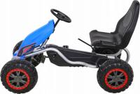 GOKART BOLID NA PEDAŁY MIĘKKIE KOŁA EVA HAMULEC OBC. 100kg