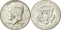 50 centów USA (1969) Half Dollar John F. Kennedy Mennica D AG400 (mennicza)