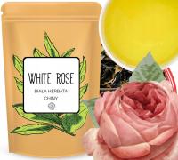 Herbata BIAŁA liściasta z dodatkami RÓŻY White Rose pyszna duże liście PAI