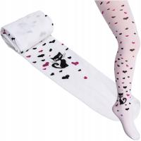 Колготки девчушки влюбленный котенок MICROFIBRA 50DEN
