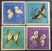 Fi 1138-1141 ** 1961 - motyle - luzaki