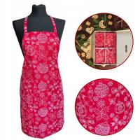 Fartuch Kuchenny Damski Bawełniany Fartuszek Do Kuchni Na Prezent Święta
