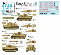 Star Decals 35-C1335 1/35 Tiger I. sPzAbt 502 #3