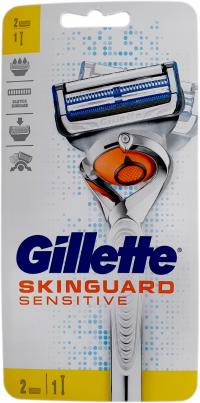 GILLETTE SKINGAURD SENSITIVE Maszynka + 2 wkłady