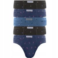 5x Slipy męskie 100% bawełna Cotton World