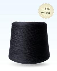 Przędza dziewiarska włóczka Granatowa 100% merynos 100g 2400m, E.Miroglio