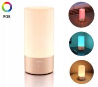 AUKEY LT-T6 Gold LAMPKA NOCNA STOŁOWA RGB LED DOTYKOWA WIELOKOLOROWA