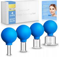 BAŃSKI Sentana z PRZYSSAWKAMI 4 sztuki ZESTAW ze SZKŁA PRZECIW NAPIĘCIOM