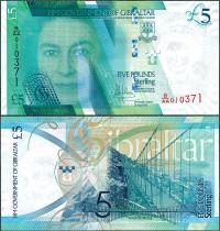Gibraltar - 5 funtów 2020 * W42 * Elżbieta II * nowe wydanie