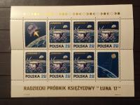 POLSKA Arkusik 1976 ** 1971 kosmos