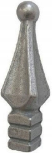 groty stalowy 15x15 szpice końcówka płot ogrodzenie 40.092.01 Producent