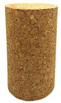 Зеленый материал пробковая колонна для покраски пробка