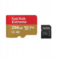 Карта памяти SanDisk Extreme 256 ГБ microSDXC