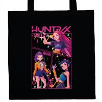 TORBA NA ZAKUPY CZARNA HUNTRIX DEMON HUNTERS ŁOWCZYNIE DEMONÓW PREZENT