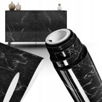 FOLIA SAMOPRZYLEPNA OKLEINA MEBLOWA NA MEBLE BLAT STÓŁ 60X500 cm MARMUR