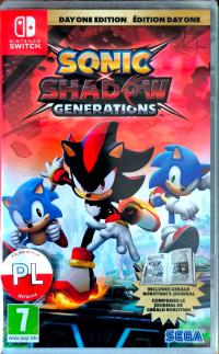 SONIC X SHADOW GENERATIONS DAY ONE EDITION / SWITCH / KARTRIDŻ / PO POLSKU