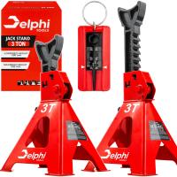 Kobyłki samochodowe warsztatowe 3T tony podpory podstawki regulowane 2 szt