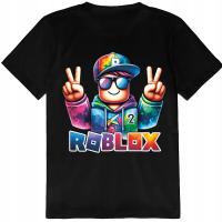 NAJLEPSZA KOSZULKA ROBLOX DLA DZIECI CHŁOPCA DZIEWCZYNKI 122-128