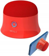 Mini głośnik magnetyczny MagSafe BT czerwony 8h