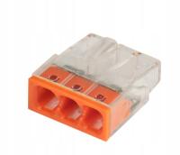 Szybkozłączka Złączka 0,2-2,5 mm² / 3 10 szt.